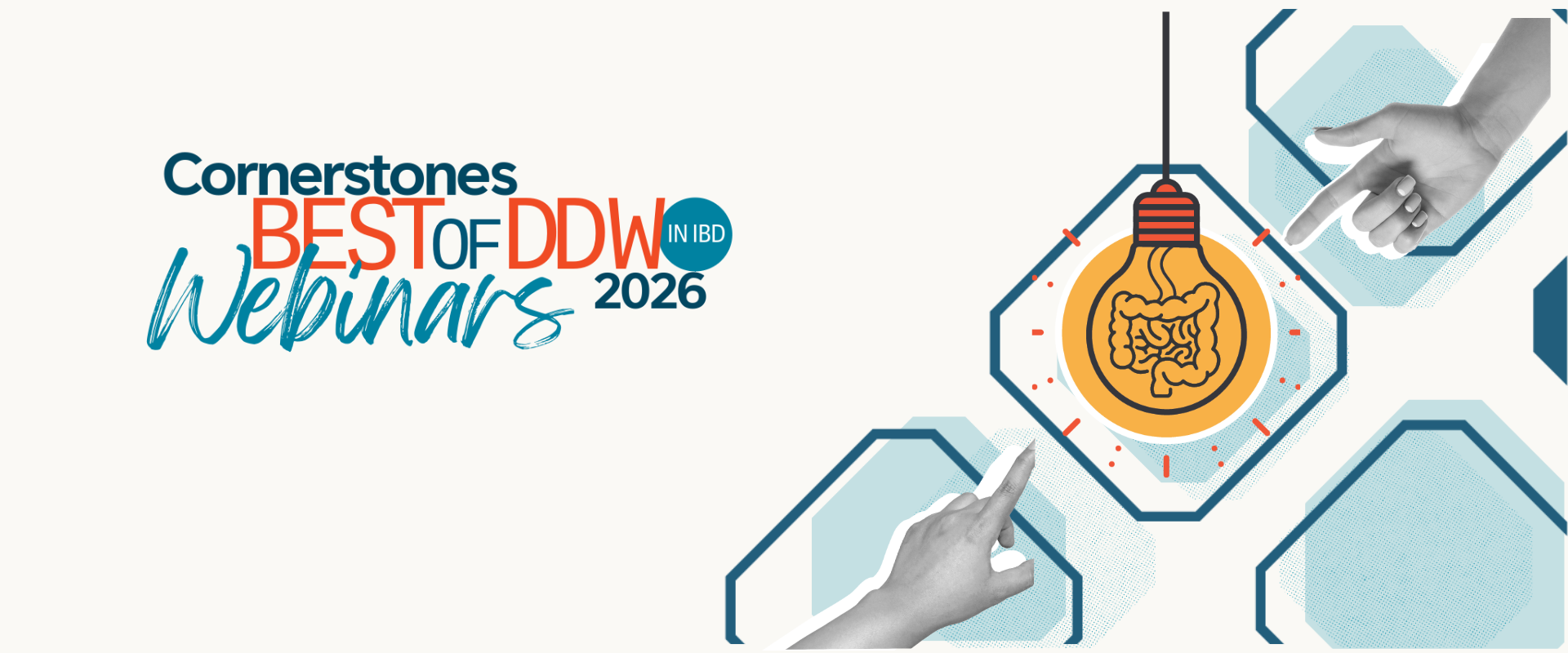 Cornerstones Best of DDW in IBD 2026 Webinars